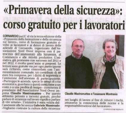  - Associazione Nord Ovest Impresa "ACADEMY"